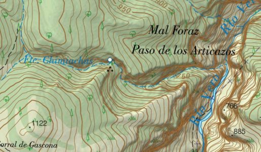 Prohibido el descenso del Barranco de Chimiachas